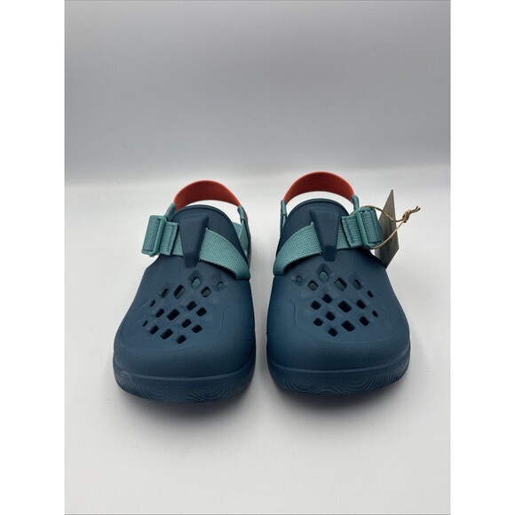 NEW Chaco Chillos Women’s Sz 6 Clog Sandal OCEAN BLUE Adjustable Strap Slip Ons - Picture 3 of 13